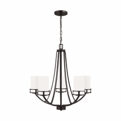 Sea Gull Robie 5-LT Chandelier - Sienna - 3121605-710