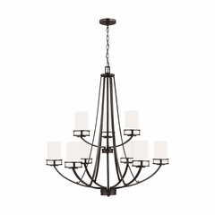 Sea Gull Robie 9-LT Chandelier - Sienna - 3121609-710