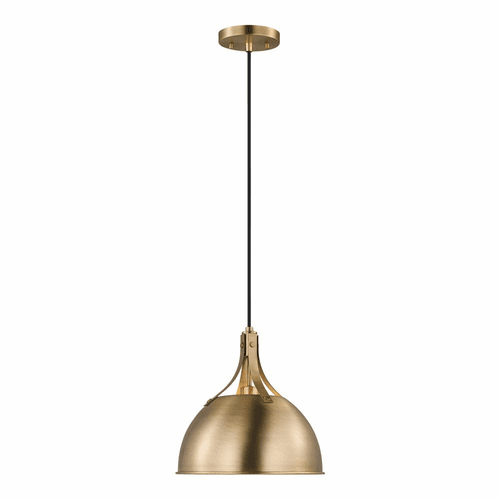 Sea Gull Rockland 1-LT Pendant - Satin Brass - 6524201-848