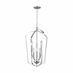 Sea Gull Romee Large 6-LT Hall/Foyer Light - Chrome - 5134906-05