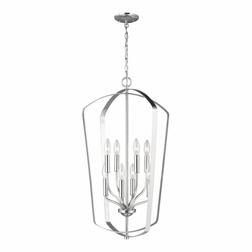 Sea Gull Romee Large 8-LT Hall / Foyer - Nickel - 5134908-962