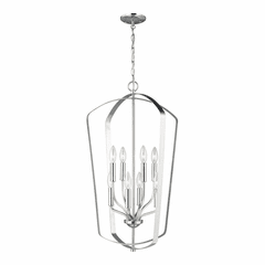 Sea Gull Romee Large 8-LT Hall / Foyer - Nickel - 5134908-962 Sea Gull Romee Large 8-LT Hall / Foyer - Nickel - 5134908-962