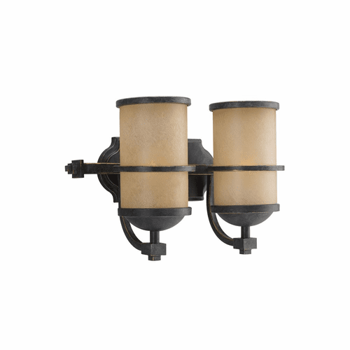 Sea Gull Roslyn 2-LT Wall/Bath Light - Flemish Bronze - 44521EN3-845