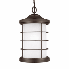 Sea Gull Sauganash 1-LT Outdoor Pendant - Antique Bronze - 6224451EN3-71