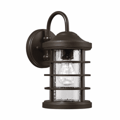 Sea Gull Sauganash 1-LT Outdoor Wall - Antique Bronze - 8524401-71