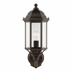 Sea Gull Sevier Medium 1-LT Uplight Outdoor Wall Lantern - Bronze - 8838701-71