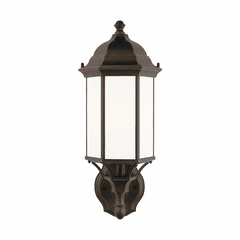 Sea Gull Sevier Medium 1-LT Uplight Outdoor Wall Lantern - Bronze - 8838751-71