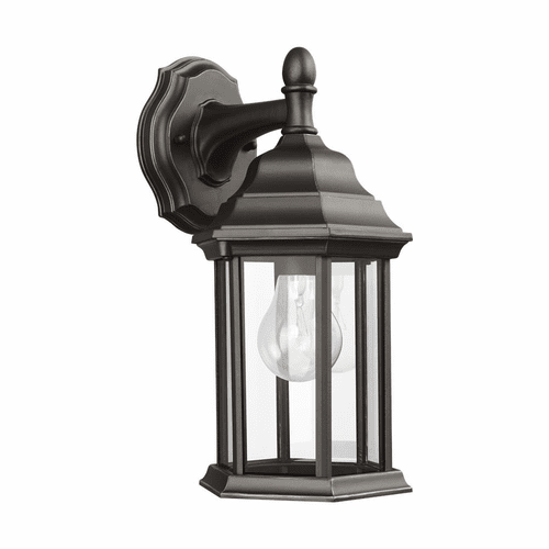 Sea Gull Sevier Small 1-LT Downlight Outdoor Wall Lantern - Bronze - 8338701-71