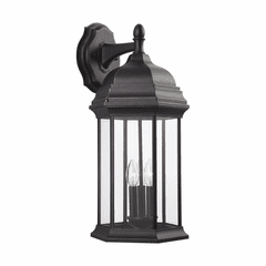 Sea Gull Sevier X-Large 3-LT Downlight Outdoor Wall Lantern - Bronze - 8738703-71