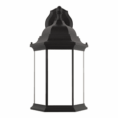 Sea Gull Sevier XL-Large 1-LT Outdoor Wall Lantern - Black - 8738751-12