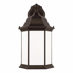 Sea Gull Sevier XL-Large 1-LT Outdoor Wall Lantern - Bronze - 8738751-71