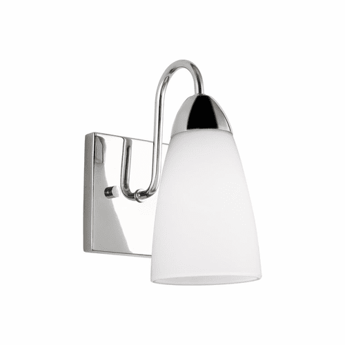 Sea Gull Seville 1-LT Bath/Wall Sconce - Chrome - 4120201-05