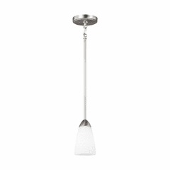 Sea Gull Seville 1-LT Mini-Pendant - Brushed Nickel - 6120201-962