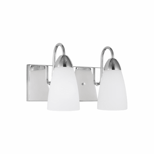 Sea Gull Seville 2-LT Wall/Bath Light - Chrome - 4420202EN3-05
