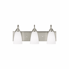 Sea Gull Seville 3-LT Wall/Bath Light - Brushed Nickel - 4420203EN3-962