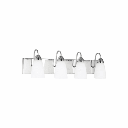 Sea Gull Seville 4-LT Wall/Bath Light - Chrome - 4420204EN3-05