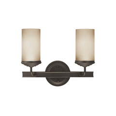 Sea Gull Sfera 2-LT Wall/Bath Light - Autumn Bronze - 4491402-715