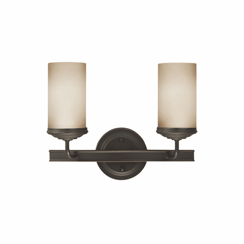 Sea Gull Sfera 2-LT Wall/Bath Light - Autumn Bronze - 4491402EN3-715