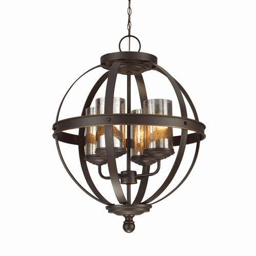 Sea Gull Sfera 4-LT Chandelier - Autumn Bronze - 3110404EN3-715