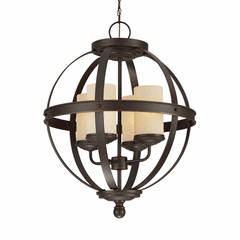 Sea Gull Sfera 4-LT Chandelier - Autumn Bronze - 3190404-715