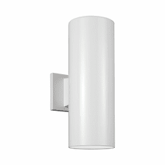 Sea Gull Small LED Wall Lantern - White - 8413897S-15