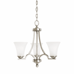 Sea Gull Somerton 3-LT Chandelier - Antique Brushed Nickel - 31375EN3-965 Sea Gull Somerton 3-LT Chandelier - Antique Brushed Nickel - 31375EN3-965