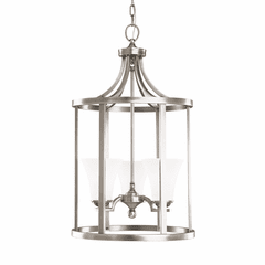 Sea Gull Somerton 3-LT Hall/Foyer Light - Antique Brushed Nickel - 51375-965