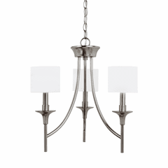Sea Gull Stirling 3-LT Chandelier - Brushed Nickel - 31932EN-962