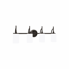 Sea Gull Stirling 4-LT Wall/Bath Light - Burnt Sienna - 44955-710