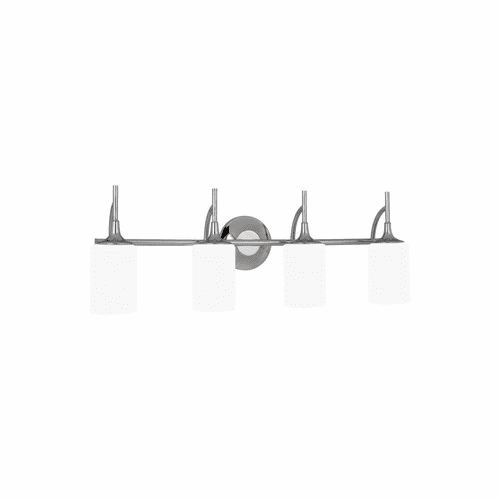 Sea Gull Stirling 4-LT Wall/Bath Light - Chrome - 44955-05