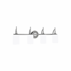 Sea Gull Stirling 4-LT Wall/Bath Light - Chrome - 44955-05