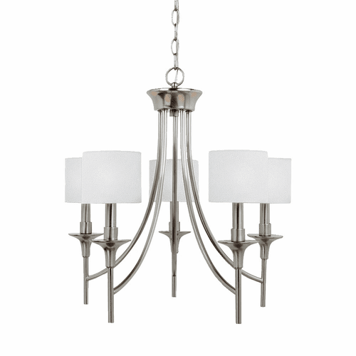 Sea Gull Stirling 5-LT Chandelier - Brushed Nickel - 31942-962