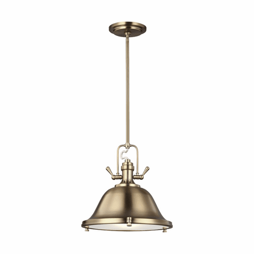 Sea Gull Stone Street 3-LT Pendant - Satin Bronze - 6514403EN3-848