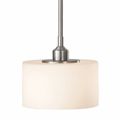 Sea Gull Sunset Drive 1-LT Mini-Pendant - Brushed Steel - P1153BS