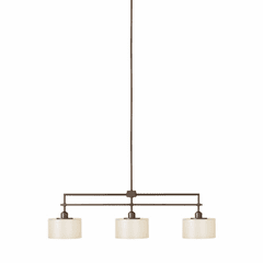 Sea Gull Sunset Drive 3-LT Island Chandelier - Corinthian Bronze - F2402/3CB Sea Gull Sunset Drive 3-LT Island Chandelier - Corinthian Bronze - F2402/3CB