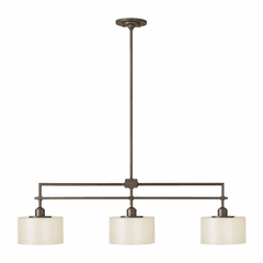 Sea Gull Sunset Drive 3-LT Island Chandelier - Corinthian Bronze - F2402EN3/3CB