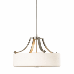 Sea Gull Sunset Drive 3-LT Pendant - Brushed Steel - F2404/3BS