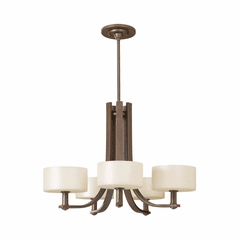 Sea Gull Sunset Drive 5-LT Chandelier - Corinthian Bronze - F2405/5CB