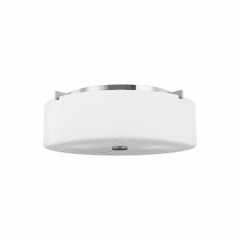 Sea Gull Sunset Drive Large 3-LT Flush Mount - Chrome - FM312CH