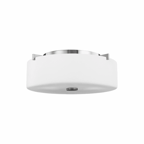 Sea Gull Sunset Drive Small 2-LT Flush Mount - Chrome - FM313CH