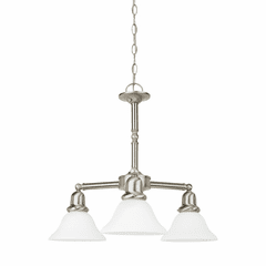 Sea Gull Sussex 3-LT Chandelier - Brushed Nickel - 31060-962
