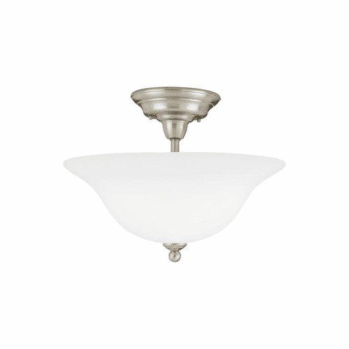 Sea Gull Sussex 3-LT Semi-Flush Mount - Brushed Nickel - 75061-962