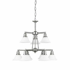 Sea Gull Sussex 9-LT Chandelier - Brushed Nickel - 31062-962
