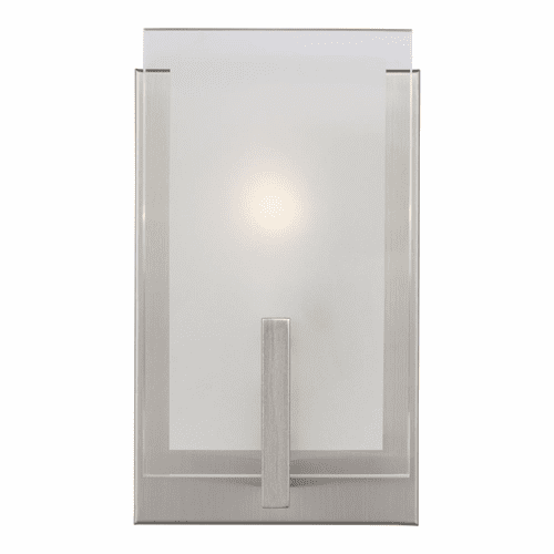 Sea Gull Syll 1-LT Bath Sconce - Nickel - 4130801-962