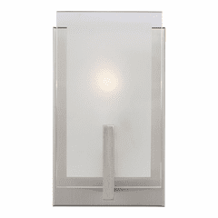 Sea Gull Syll 1-LT Bath Sconce - Nickel - 4130801-962 Sea Gull Syll 1-LT Bath Sconce - Nickel - 4130801-962