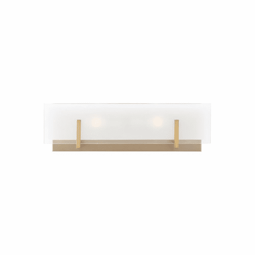 Sea Gull Syll 2-LT Bath Vanity - Satin Brass - 4430802-848