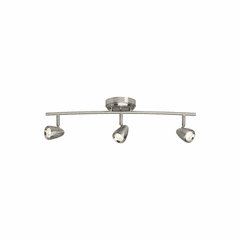 Sea Gull Talida 3-LT Curved LED Track Light - Brushed Nickel - 2637203S-962