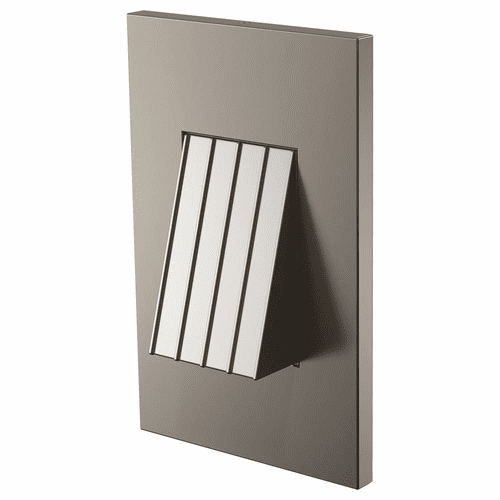 Sea Gull Tarpa Turtle LED Step Light-849 - Satin Nickel - 93483S-849