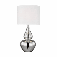 Sea Gull Toby 1-LT Chrome Table Lamp - 2202401