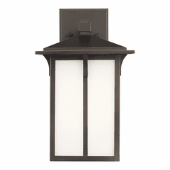 Sea Gull Tomek Medium 1-LT Outdoor Wall Lantern - Bronze - 8652701-71 Sea Gull Tomek Medium 1-LT Outdoor Wall Lantern - Bronze - 8652701-71